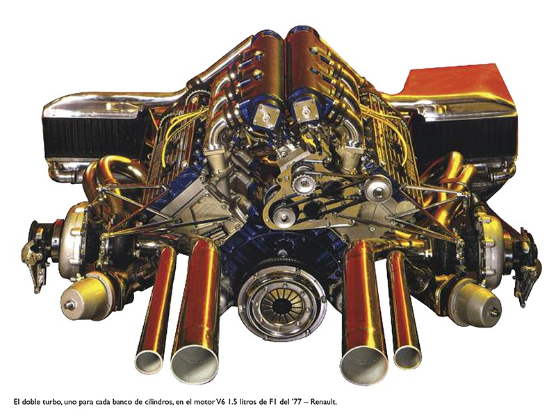 Los turbos y los motores de F1